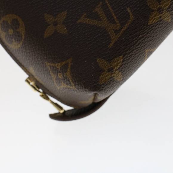 LOUIS VUITTON Monogram Trousse Demi Ronde Cosmetic Pouch M47520 LV Auth 49355 - Picture 14 of 16
